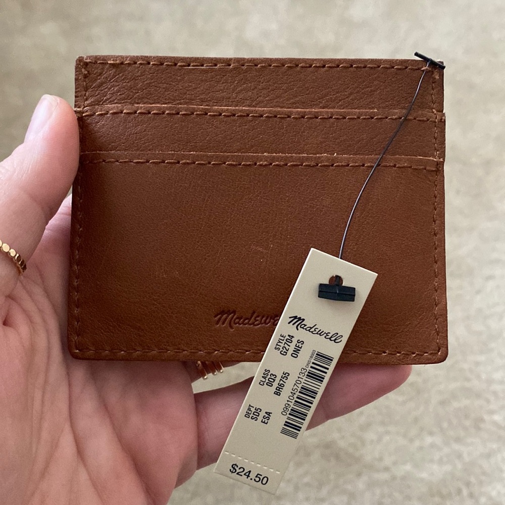 NWT Madewell Card Holder